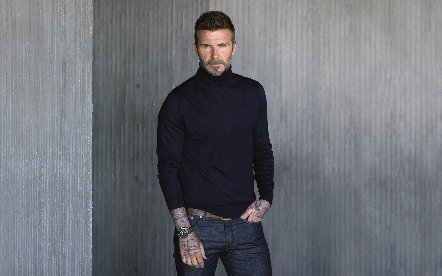 David Beckham - người mẫu bóng đá