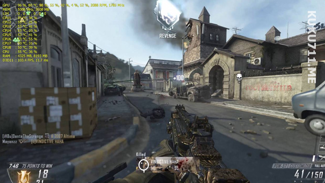 Call Of Duty Black Ops 4k max setting