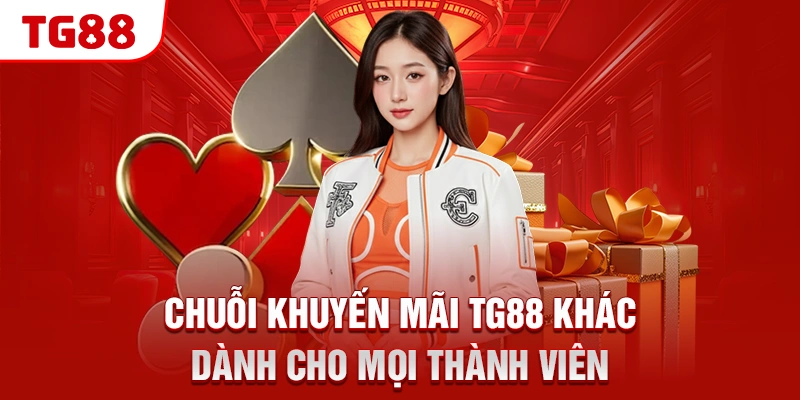 Chuỗi Khuyến Mãi TG88 Khác Dành Cho Mọi Thành Viên
