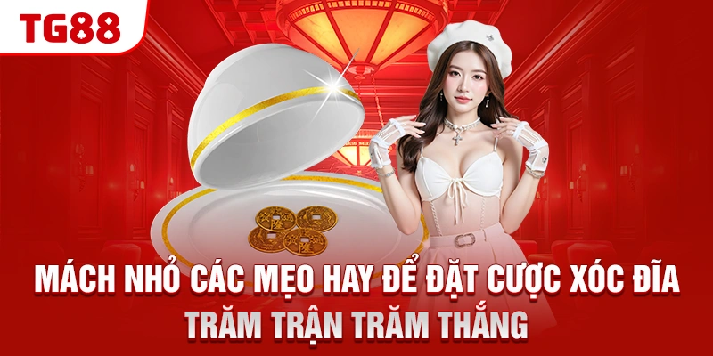 Mách nhỏ các mẹo hay để đặt cược Xóc Đĩa trăm trận trăm thắng