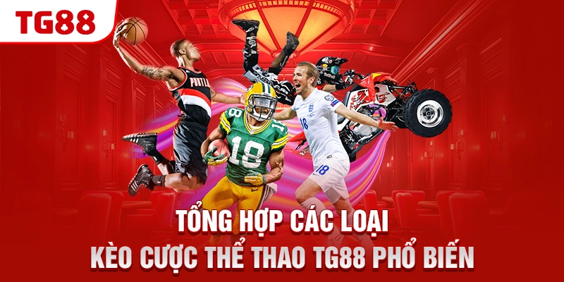 Tổng hợp các loại kèo cược thể thao TG88 phổ biến